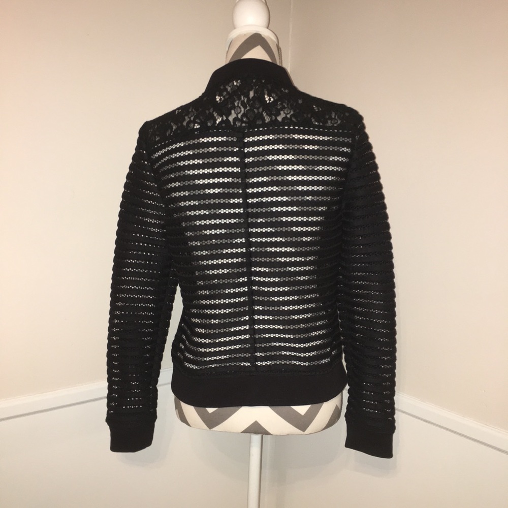 Finity | Lace Zip Front Jacket. - image 4